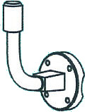 DTV-1000 Replacement Pole Mount - Picture 1 of 2