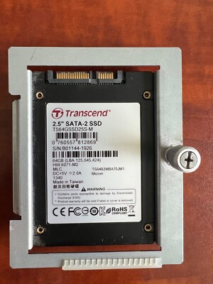 Transcend 64 GB,Internal,2.5'' (SSD) Solid State Drive