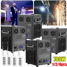 2.5-5.5M Cold Spark Machine 700W Stage Effect DMX Firework Wedding 6.6-9.8ft