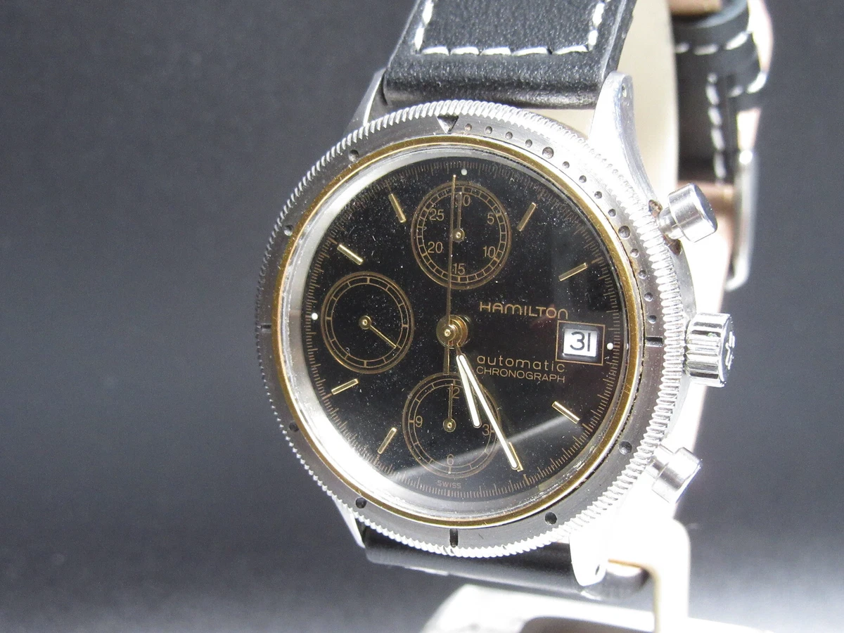 Hamilton automatic chronograph vintage sale
