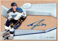 2008-09 Upper Deck Ice Glacial Graphs Alex Pietrangelo AUTO RC - VEGAS KNIGHTS