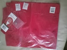 CHEF COAT-RED-MEDIUM-BNIP