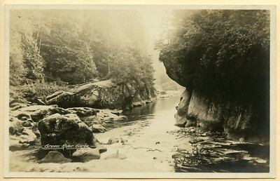RPPC ''GREEN RIVER GORGE, Washington State, Seattle, Cascade Mountains, 1927