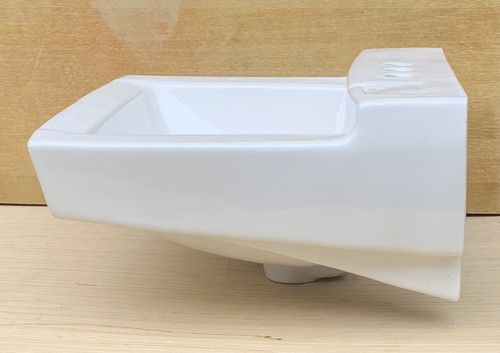 Vtg Ceramic White 19x18 American Standard Old Bath Wall Sink - Picture 2 of 8