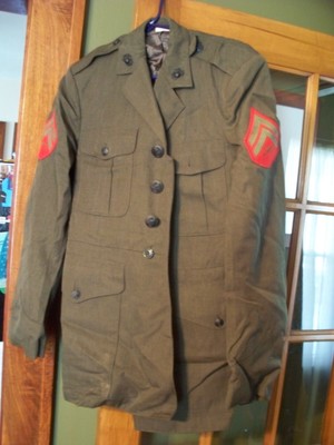 marine dress uniform coat corps usmc alpha military 41r jacket corporal service