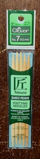 Clover 5" Takumi Bamboo Knitting Needles 3014/7 No. 7 4.5mm