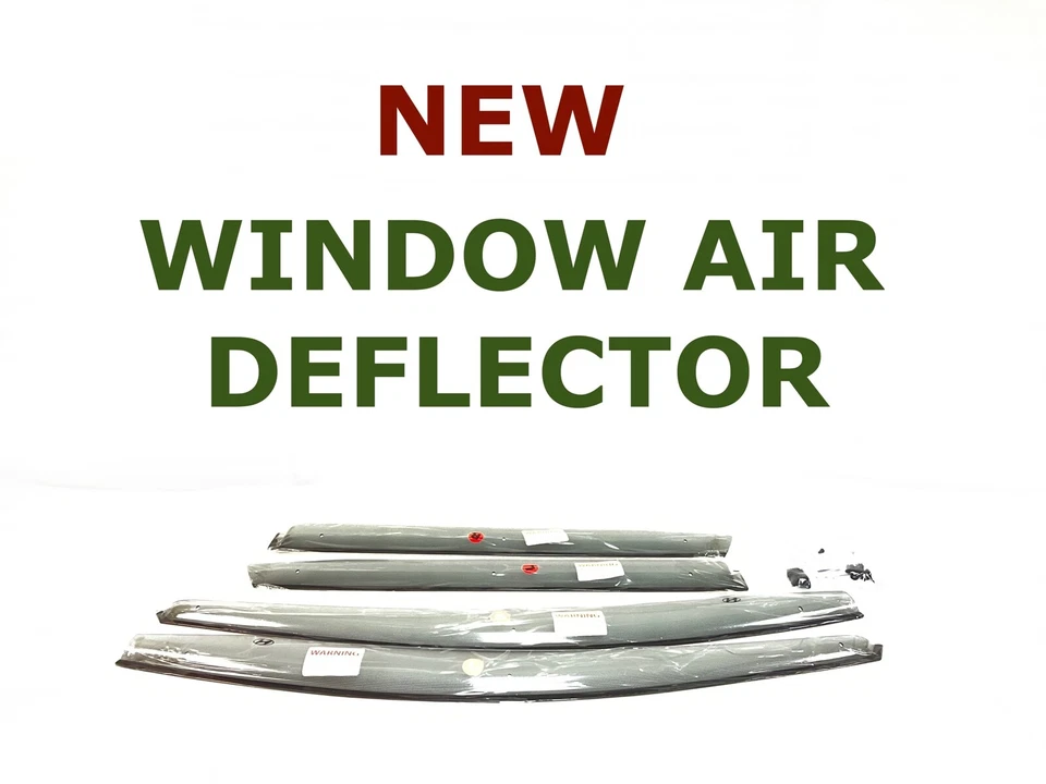 Protector deflector de lluvia para ventana lateral Hyundai Accent 2011-2017 Foto 3 de 4