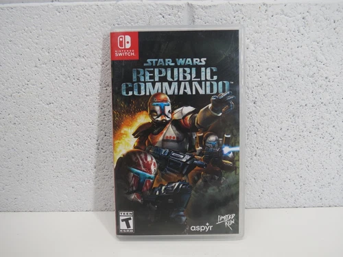 Star Wars Republic Commando Limited Run Nintendo Switch Game With Card