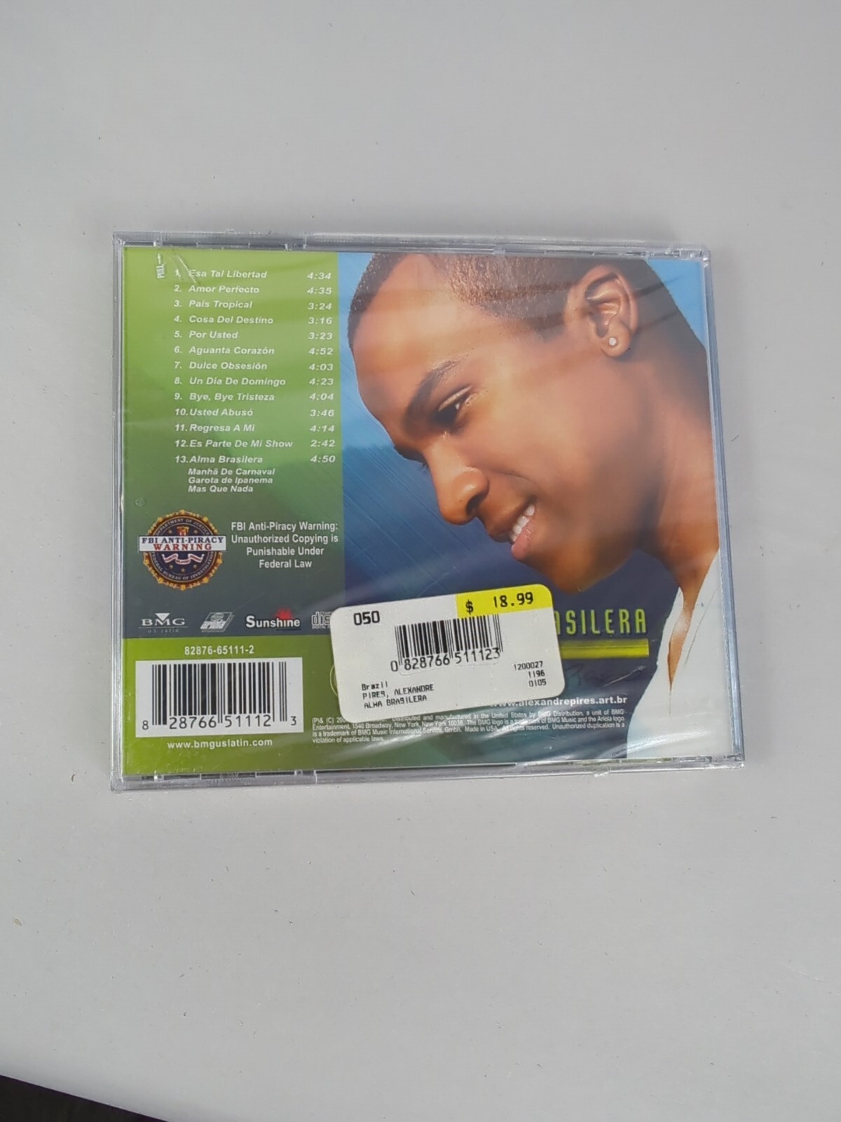 Alma Brasilera by Alexandre Pires (CD, Oct-2004, Sony BMG)