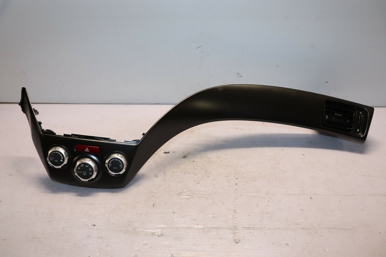 2008-2014 Subaru WRX STI Impreza Sedan Center Dash Climate Control Trim Bezel