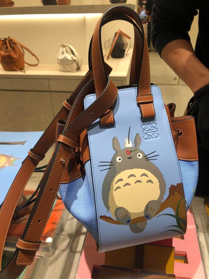限定コラボ◆送料込【LOEWE x ジブリ】Hammock Compact Bag Loewe x Studio Ghibli Mini Hammock Totoro Limited Edition
