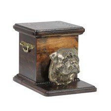 Bullmastif urn solid wood casket cremation urn for dog's ashes