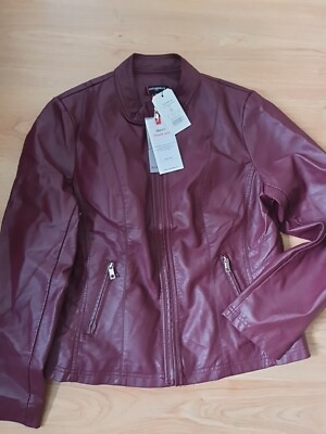 Escandelle Luchi Jacket - Wine - Uk 16