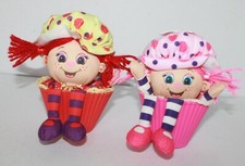 Little Miss Muffin Plush Toys X2 8" 2018 Just At Play