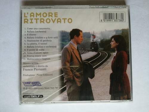 L'AMORE RITROVATO COLONNA SONORA CD NUOVO SIGILLATO Franco Piersanti - Foto 2 di 2