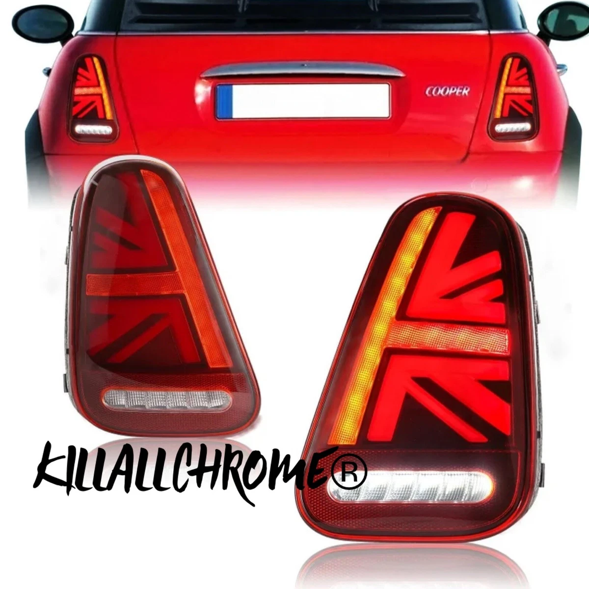 Mini cooper s r53 rear lights deals