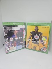 FIFA 21 AND MADDEN 19 XBOX ONE COMBO PACK FOR XBOX ONE BRAND NEW