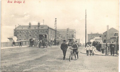 Bogenbrücke # 1562 von Charles Martin. Gould Bros. Corn Merchants. 