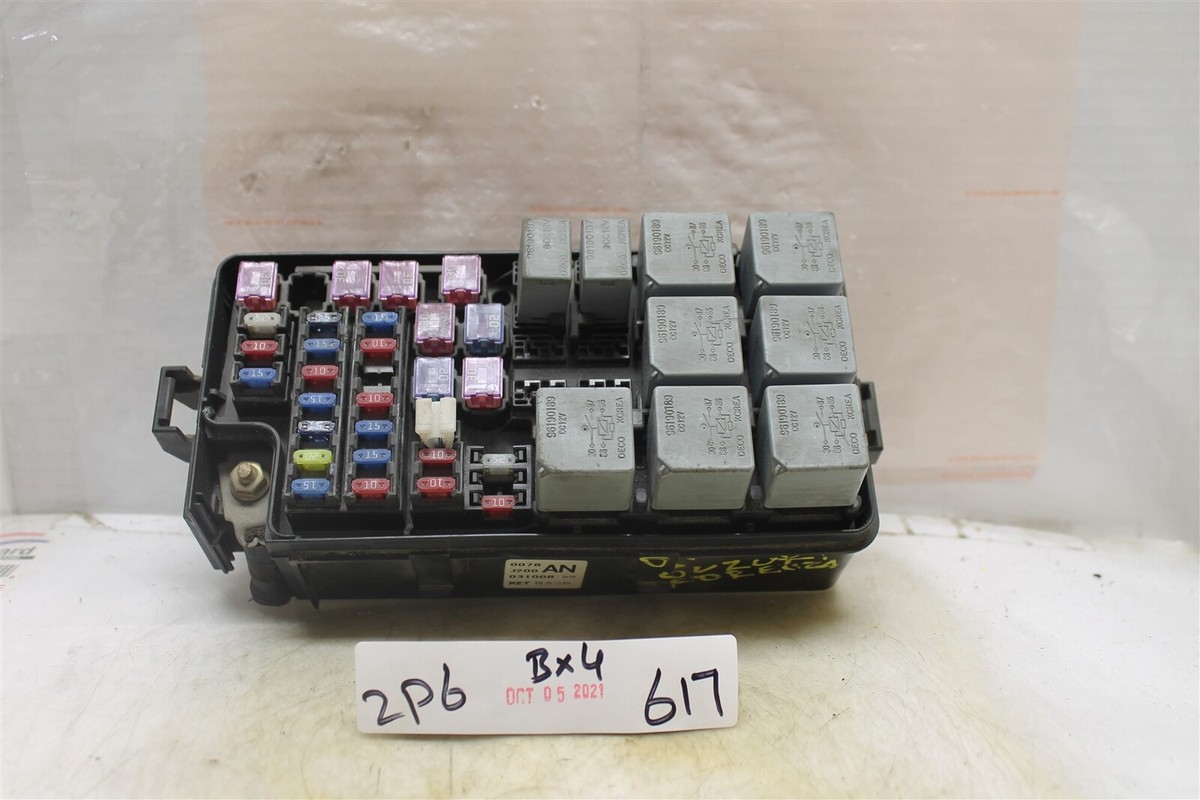 0078J200AN Suzuki Forenza 2004-2008 Engine Fuse Box Relay Unit