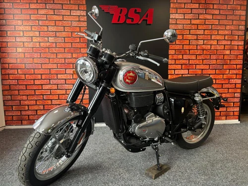 BSA Gold Star 650cc Classic Motorcycle Silver Sheen Legacy