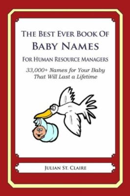 The Best Ever Book Of Baby Names For Human Resource Managers: 33,000+ Names...