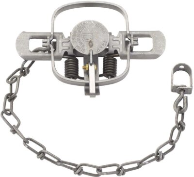 Duke #1 Coil Spring Traps 0469 Raccoon Muskrat Mink Nuisance Trapping