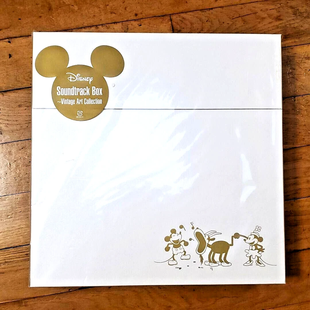 Disney soundtrack BOX vintage art collection soundtrack 10 alts
