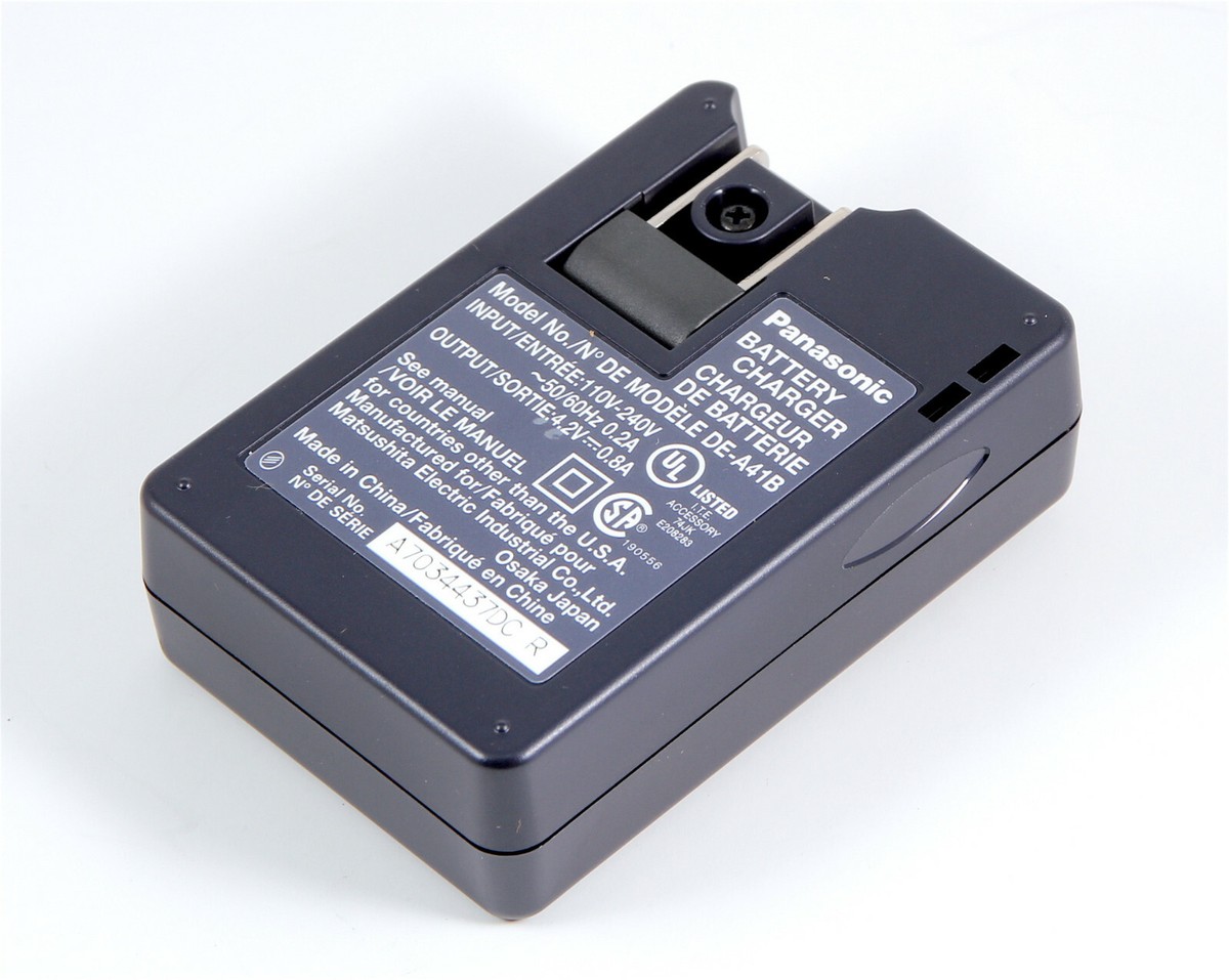Panasonic Lumix DE-A41 A41 Charger CGA-S005 DB-65 DB-60