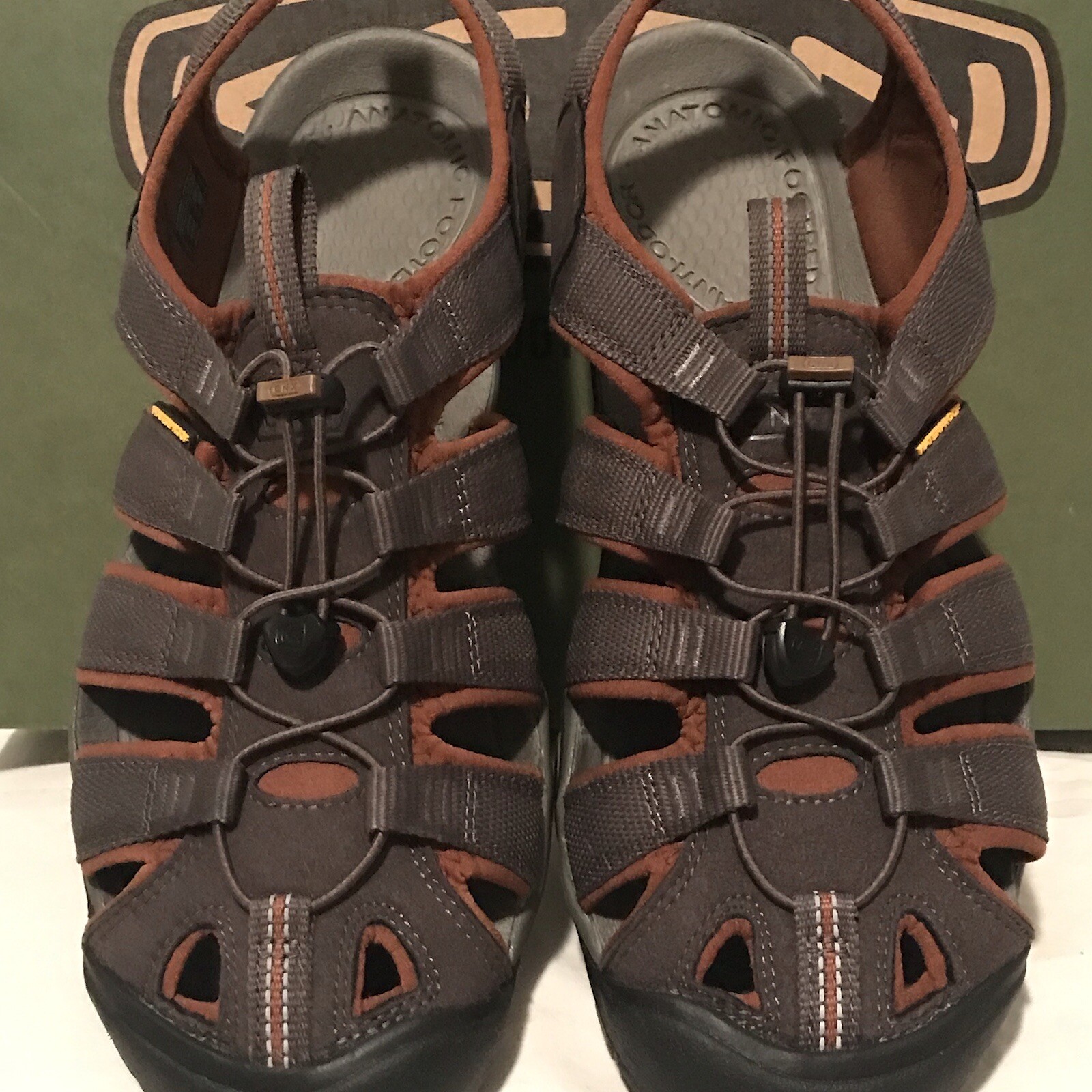 NEW KEEN Sandali CNX Uomo Taglia 10 5 M Clearwater Impermeabili Lavabili 1014456