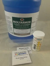 Central Boiler  Corrosion Inhibitor MolyAmor 350  1 unit AND Test Kit  New Item