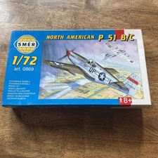 North American P 51 B/C | art. 0869 | SMER - RARE - NEW IN BOX - SAME DAY SHIP