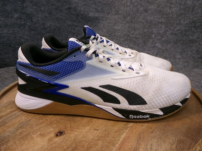 #ad #ad Reebok Nano X3 Men’s Size 12 US Training Shoes Sneakers White Green Blue HP6076 $50.99