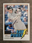 2026 Topps Heritage Aaron Judge Raw Power #RP-AJ New York Yankees