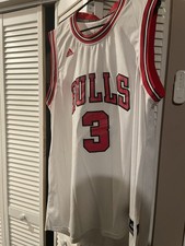 Dwayne Wade Chicago Bulls Adidas Sewn NBA Jersey Size Men  s 2XL  2 