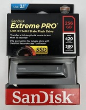 SanDisk 256GB EXTREME PRO Cruzer USB 3.1 Flash Memory Pen Drive SDCZ880-256G