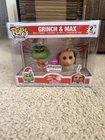 Funko Pop! Vinyl Grinch & Max 2 Pack Flocked Exclusive With Protector