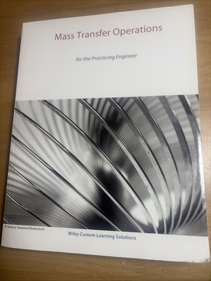 Mass Transfer Operations Practicing Engineer Theodore Ricci Wiley 2016 PB VG+