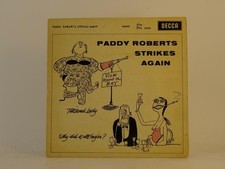 PADDY ROBERTS THE BELLE OF BARKING CREEK (55) 4 Track 7" Single including Pictur
