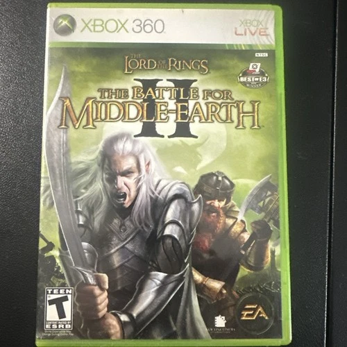 Lord of The Rings Battle For Middle Earth 2 (Xbox 360) CIB Complete Tested