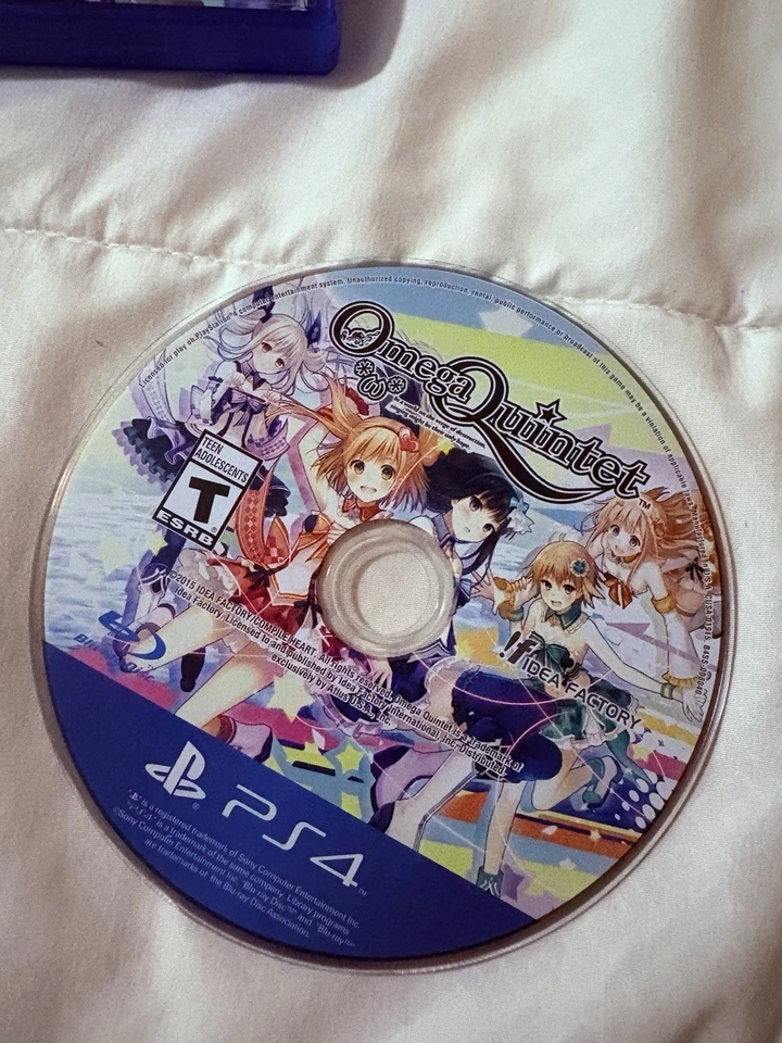 Omega Quintet PlayStation 4 PS4 Juego Manual Y Caja Probado Y Funcionando Foto 3 de 4