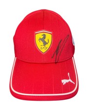 CHARLES LECLERC SIGNED FERRARI PUMA 2025 FORMULA 1 CAP (ACG CERT AG17772)