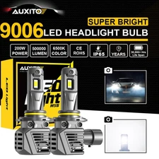 AUXITO 9006 HB4 LED Headlight Bulb Low Beam Conversion Kit 50000LM 6500K White