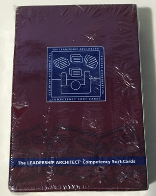 The Leadership Architect Competency Sort Cards Version 04.1a
