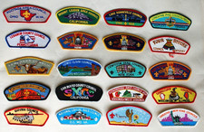 Boy Scouts of America - Old CSP Council Patch x 20 Unused - Badges - BSA  Set 1