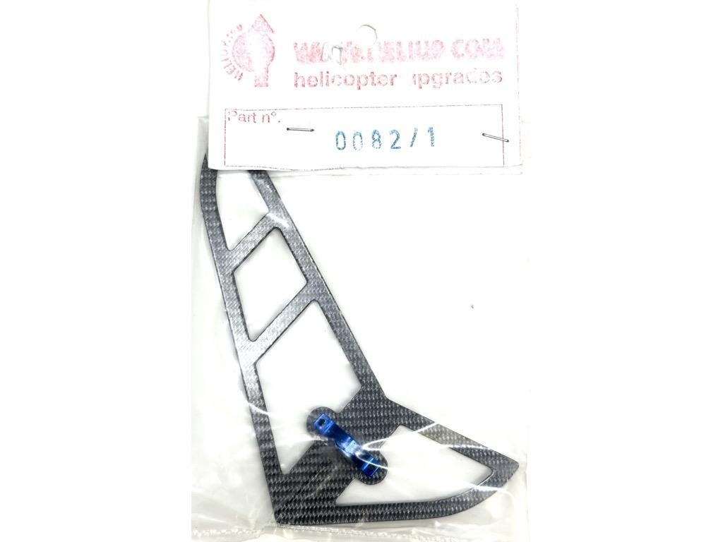 HeliUP Protech Zoom 400 Vertical Stabiliser Carbon : CLP0082/1