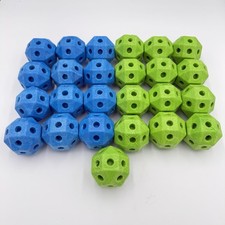 25 connecteurs boule tente fort construction enfants construction jeu pièces bleu