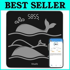 Amazing 600lb Smart Bathroom Scale for Body Weight
