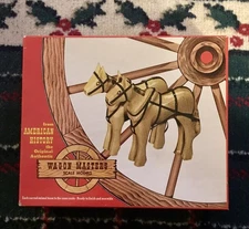 Vintage Craft Master Horse Team Old West Wooden Kit Model 950 - NIB!