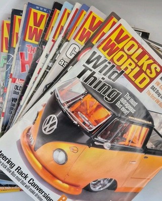 Volks World Magazine full year 2009 12 issues plus summer issue Bundle Job Lot