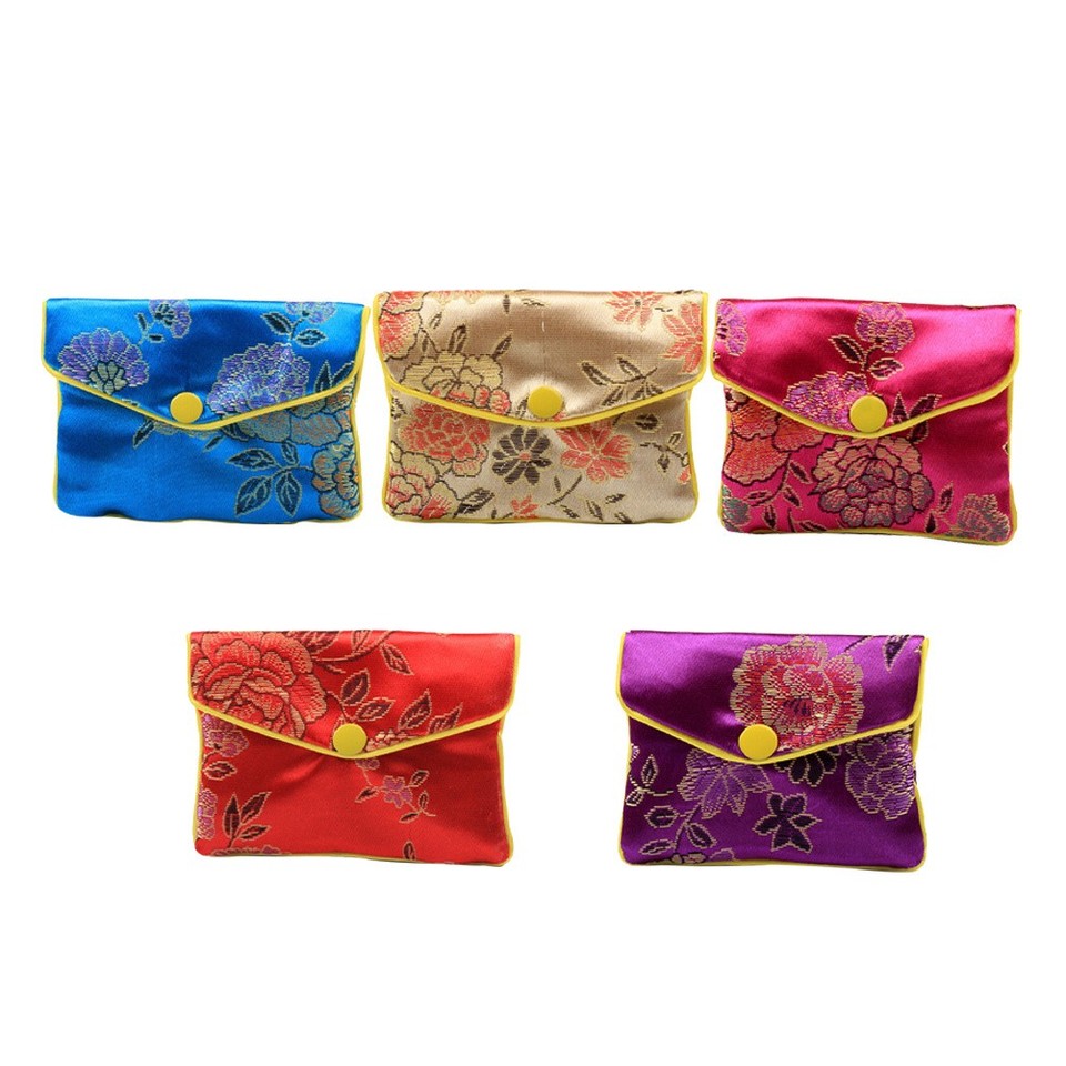 12 Pcs Gift Pouch Wedding Jewelry Bag Chinese Style Bags Pouches | eBay ...